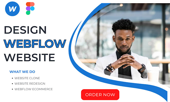 Gig Preview - Convert figma to webflow websites fix enhance webflow experiences webflow design