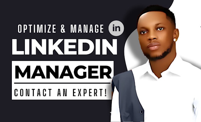 Gig Preview - Be your linkedin manager social media manager and content creator