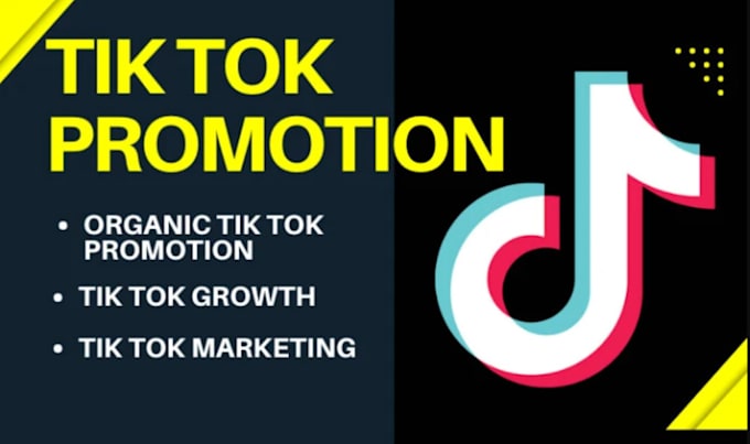 Gig Preview - Organically grow and promote your tiktok account