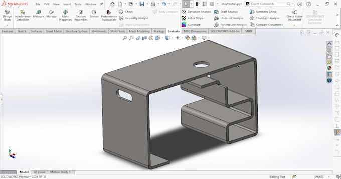 Gig Preview - Make sheet metal designs for you ready for fabrication