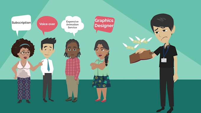 Gig Preview - Create 2d animation explainer video or sale video to boost your business