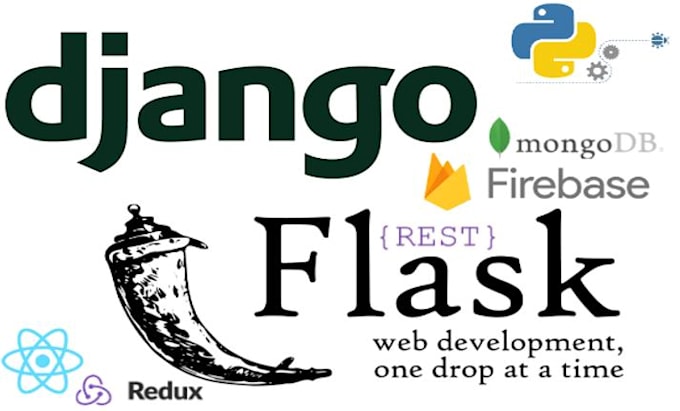 Gig Preview - Be your python django flask react mysql developer