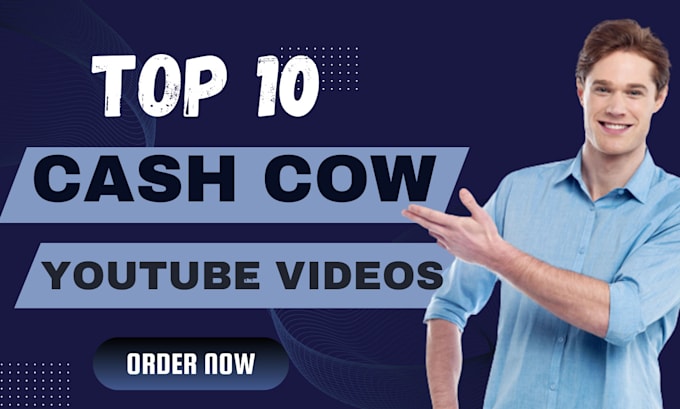 Gig Preview - Create top 10 cash cow videos, faceless viral shorts, youtube automation channel