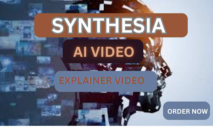 Gig Preview - Do synthesia ai explainer videos for elearning videos, ads, courses