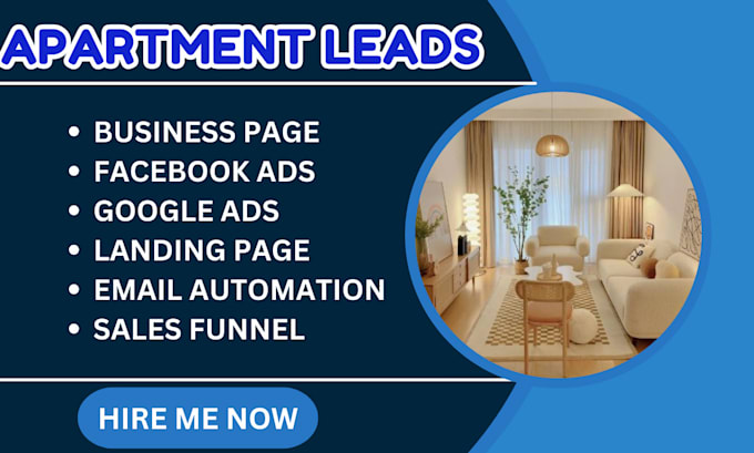 Bestseller - apartment rental leads vacation rental apartment rental facebook ads google ads