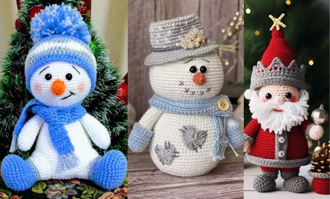 Gig Preview - Write detailed amigurumi crochet patterns with step by step photos and video