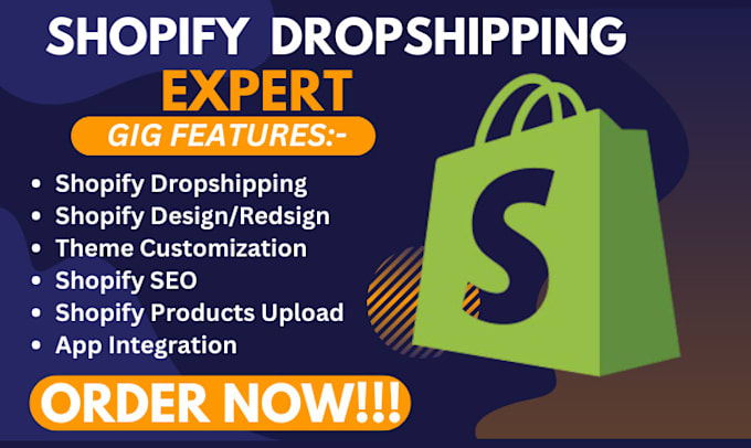 Bestseller - design redesign shopify store shopify dropshipping store shopify website