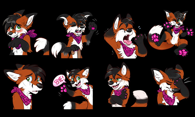 Gig Preview - Draw nsfw sticker, furry telegram stickers, animated sticker your crypto project