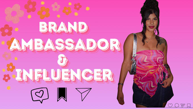 Bestseller - be your social media influencer and brand ambassador