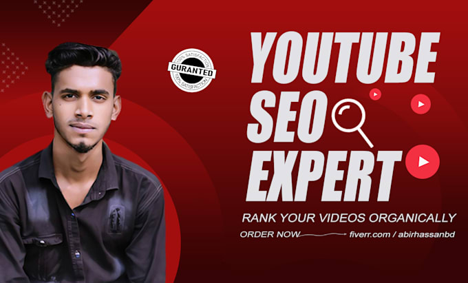 Gig Preview - Do best youtube video SEO expert and optimization for top ranking