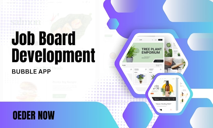 Gig Preview - Bubble job board development bubble developer bubble web app bubble saas