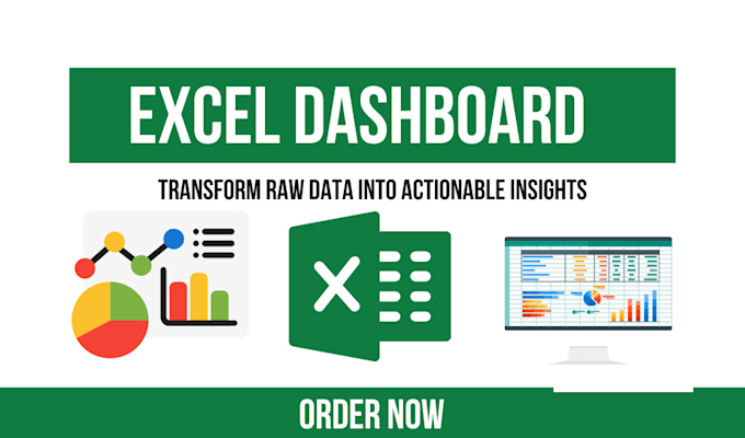 Gig Preview - Create KPI and sales dashboards with excel data analysis and pivot tables