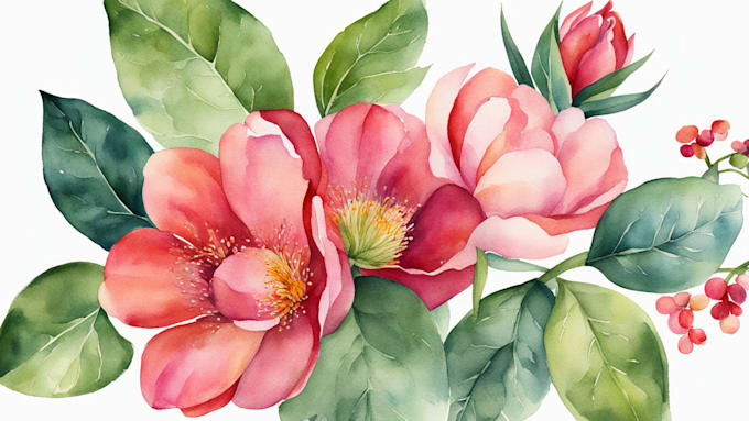 Bestseller - create a botanical watercolor illustration