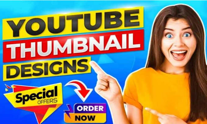 Gig Preview - Design unique youtube thumbnails