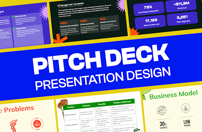 Gig Preview - Design pitch deck and powerpoint presentation