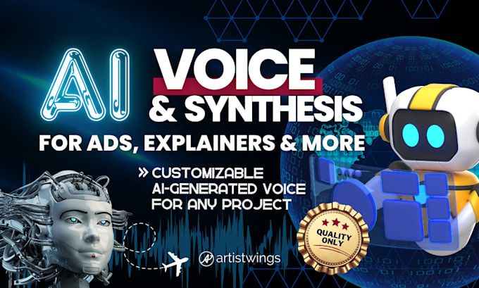 Gig Preview - Create a high quality ai voice over in over 30 languages