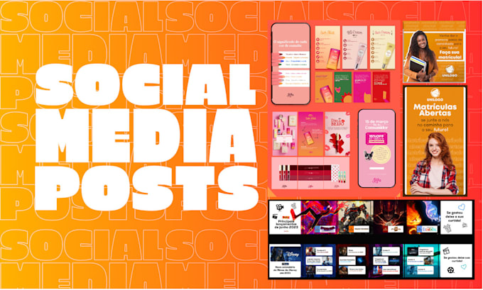 Bestseller - design social media posts and stories for you