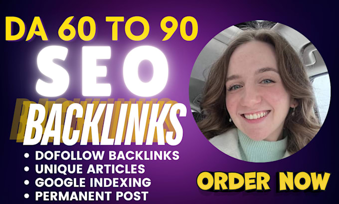 Gig Preview - Give high quality seo backlinks from blogs to improve your ranking