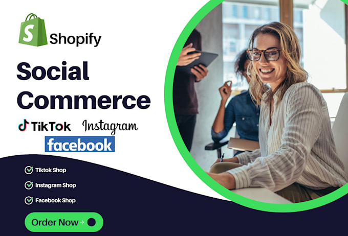 Gig Preview - Do complete shopify marketing shopify facebook marketing shopify social commerce