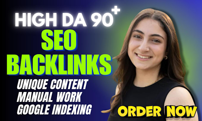 Gig Preview - Google ranking rush with high quality dofollow SEO backlinks