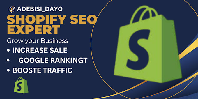 Gig Preview - Implement shopify SEO to boost ecommerce sales