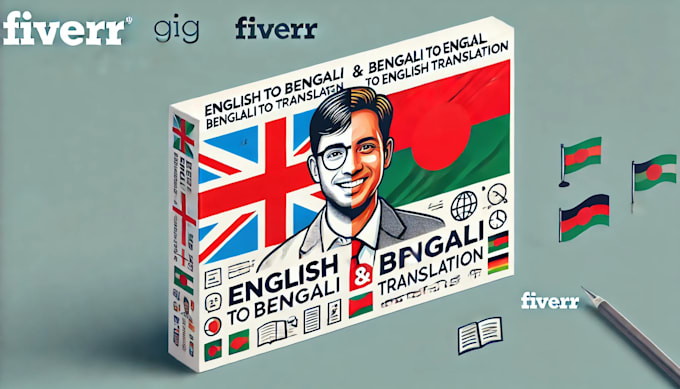 Gig Preview - Translate english to bengali and bengali to english for you