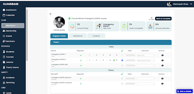 Gig Preview - Develop custom bubble apps for your paragliding school