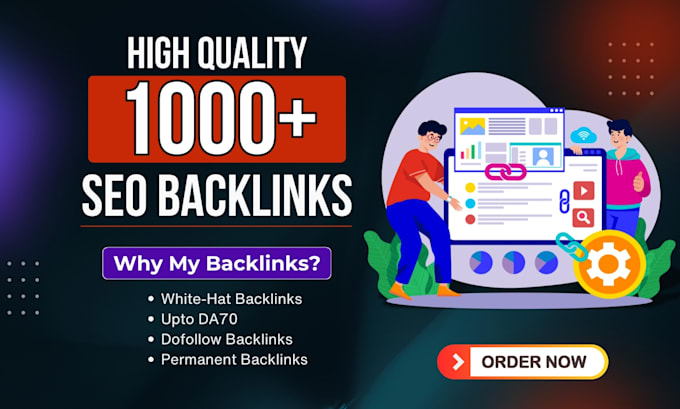 Gig Preview - Create 1000 SEO dofollow backlinks for google ranking