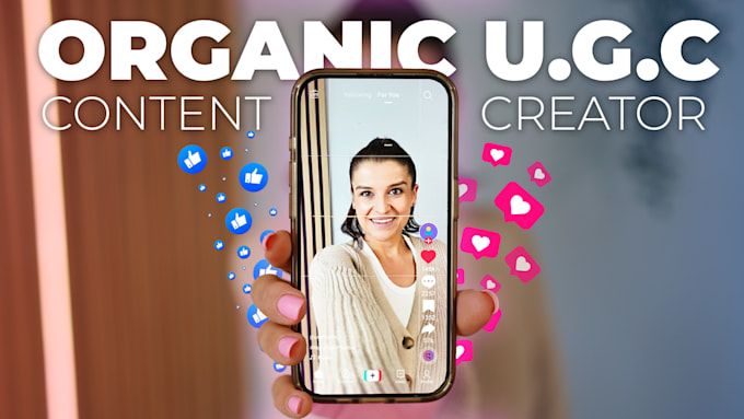 Gig Preview - Create an organic user generated content ugc video for tiktok, ig, shorts