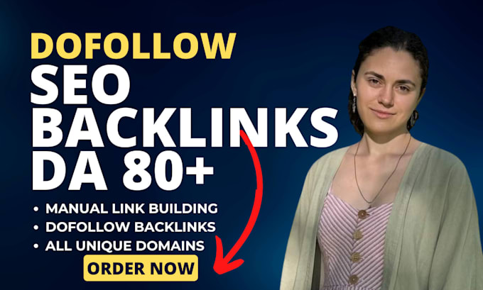 Gig Preview - Build high da backlinks for wordpress websites