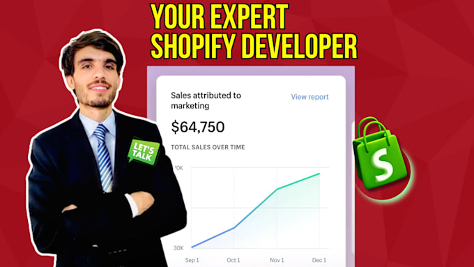 Gig Preview - Create and setup a profitable shopify store with expert SEO optimization