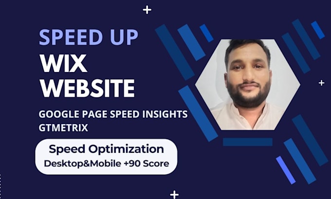 Gig Preview - Speed up wix website and fix core web vitals for  pagespeed insights gtmetrix