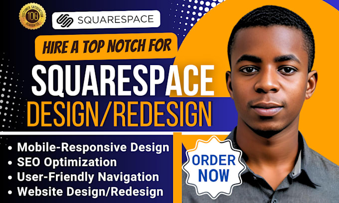 Gig Preview - Do squarespace design sqaurespace website website design squarespace redesign