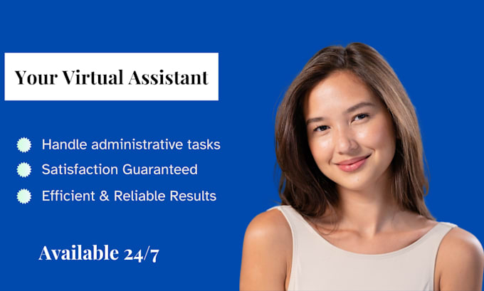 Gig Preview - Be your reliable personal and executive virtual assistant