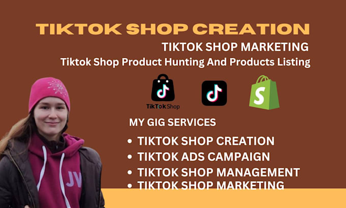 Gig Preview - Setup tiktok shop tiktok video ads tik tok shop tik tok pixel tiktok post