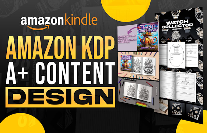 Gig Preview - Design KDP a plus content to elevate your book on amazon