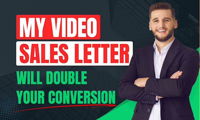 Gig Preview - Create sales video or video sales letter, vsl that boost conversions