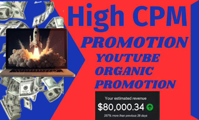 Gig Preview - Grow fast and earn more revenue with complete youtube promotion