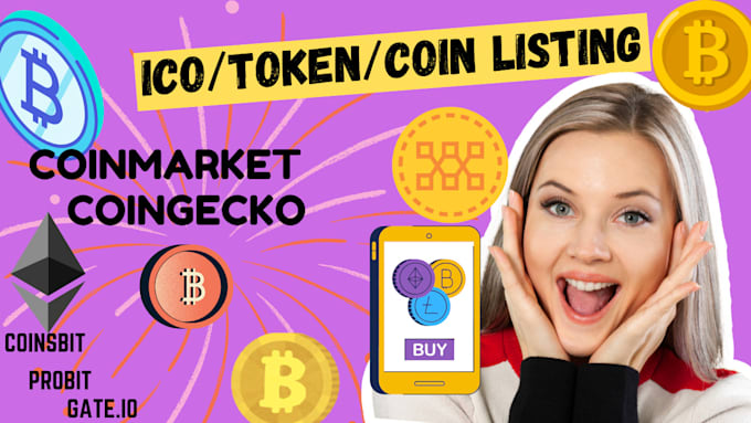 Gig Preview - Fast list your coin,token,ico on coinmarketcap, coingeccko, exchanges