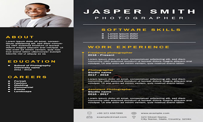 Gig Preview - Design professional dj, epk, press kit, speaker one sheet, media kit