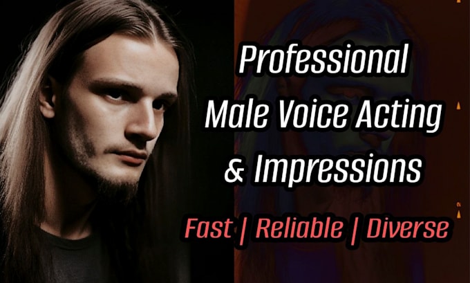 Gig Preview - Do a professional voice acting, impression