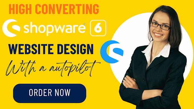 Gig Preview - Design shopware 6 theme and redesign website store of shopware