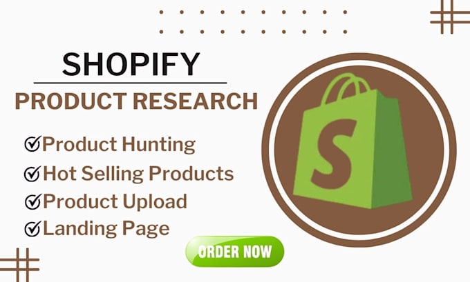 Gig Preview - Do product research for shopify dropshipping store