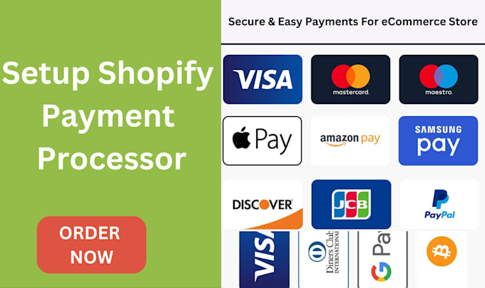 Gig Preview - Setup shopify payment processor high risk payment gateway paypal wise payment