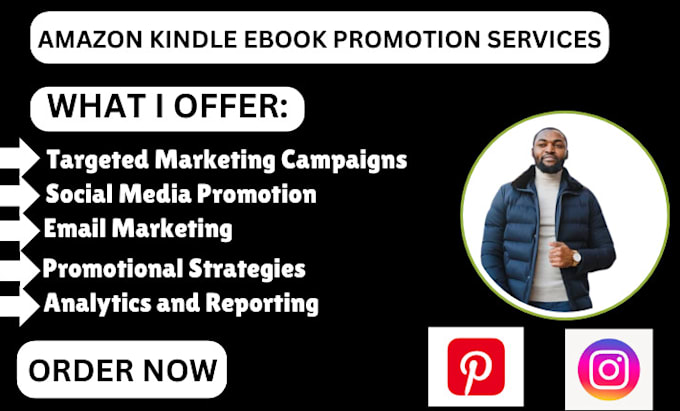 Gig Preview - Do  effective amazon kindle ebook promotion services