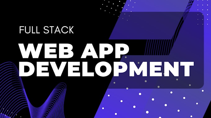 Gig Preview - Develop a full stack web application