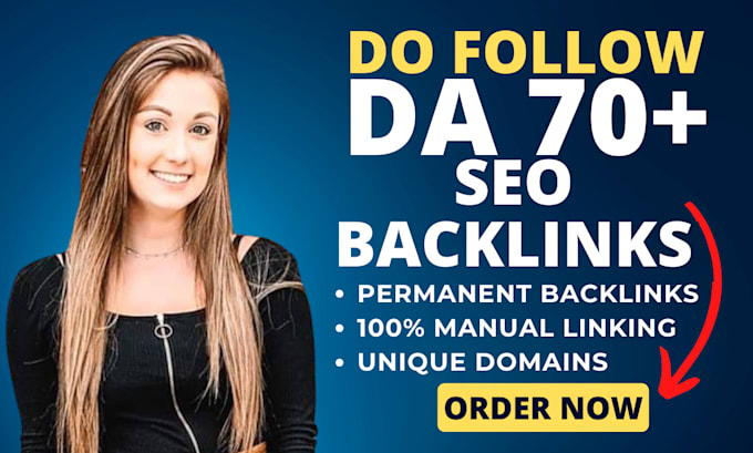 Gig Preview - Provide highly trusted SEO backlinks on unique authority websites