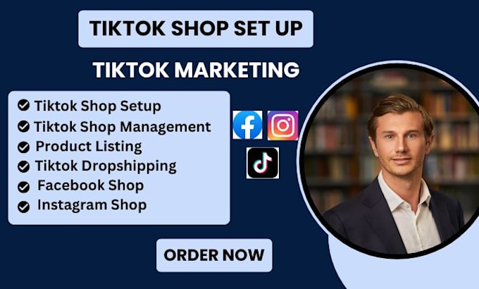 Gig Preview - Boost store sales on tiktok dropshipping shop instagram shop facebook shop