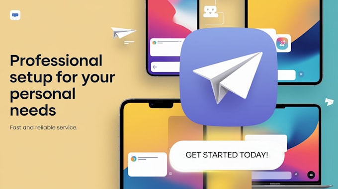 Gig Preview - Create best telegram account for you