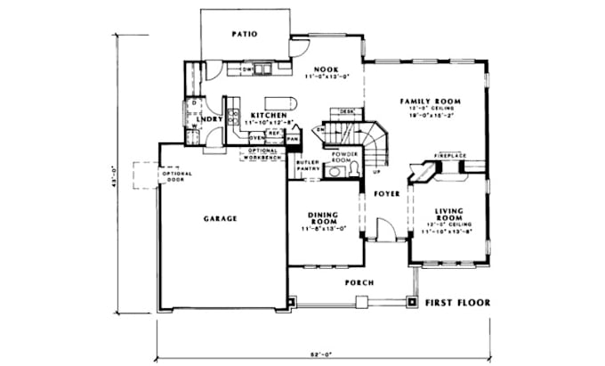 Gig Preview - Do floor plan architectural drawing stamp site plan autocad revit landscape